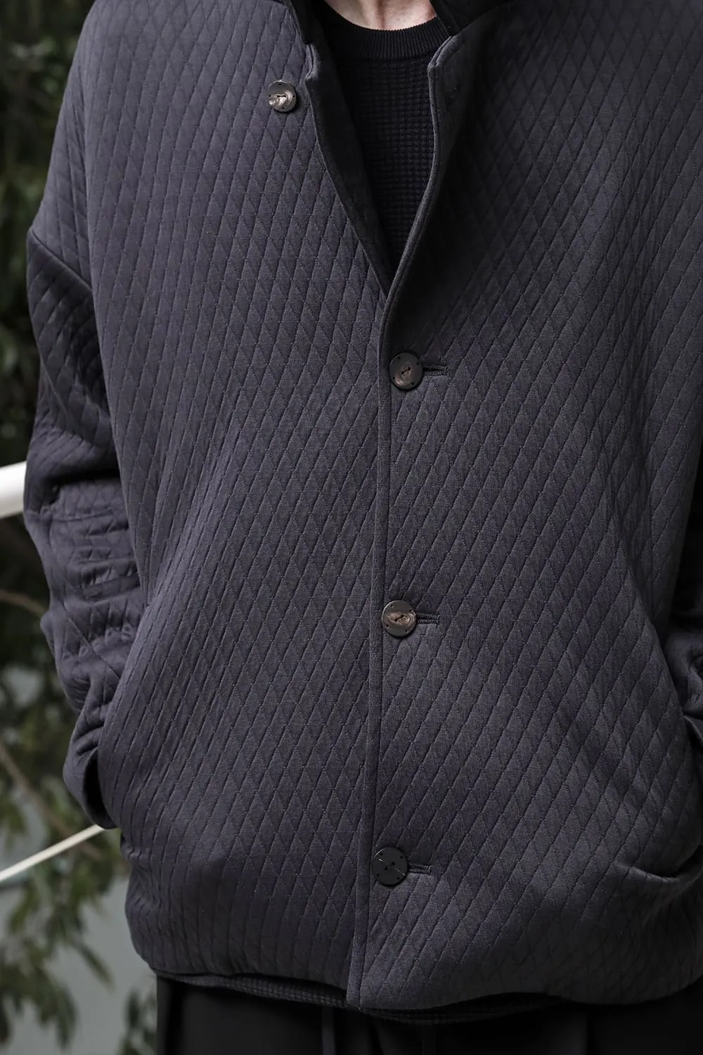 Jacket quilted cotton / polyester