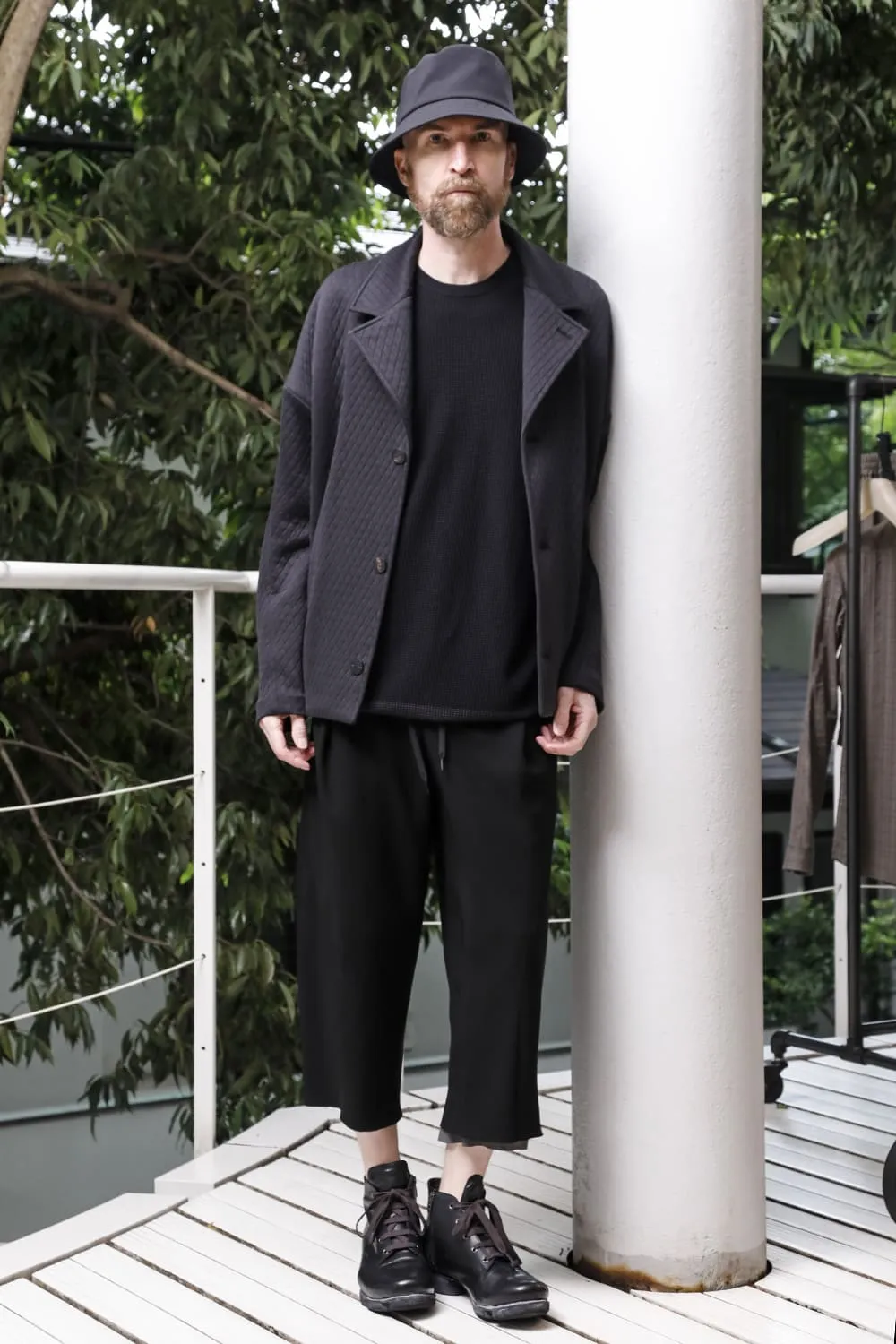 Jacket quilted cotton / polyester