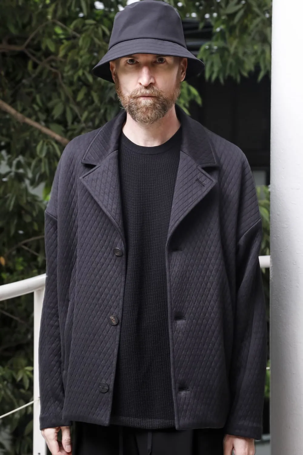 Jacket quilted cotton / polyester