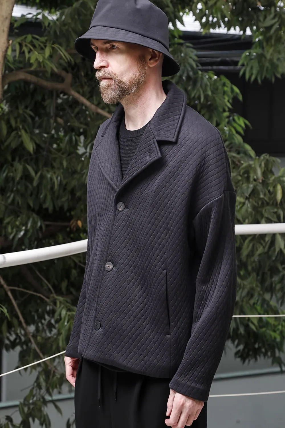 Jacket quilted cotton / polyester