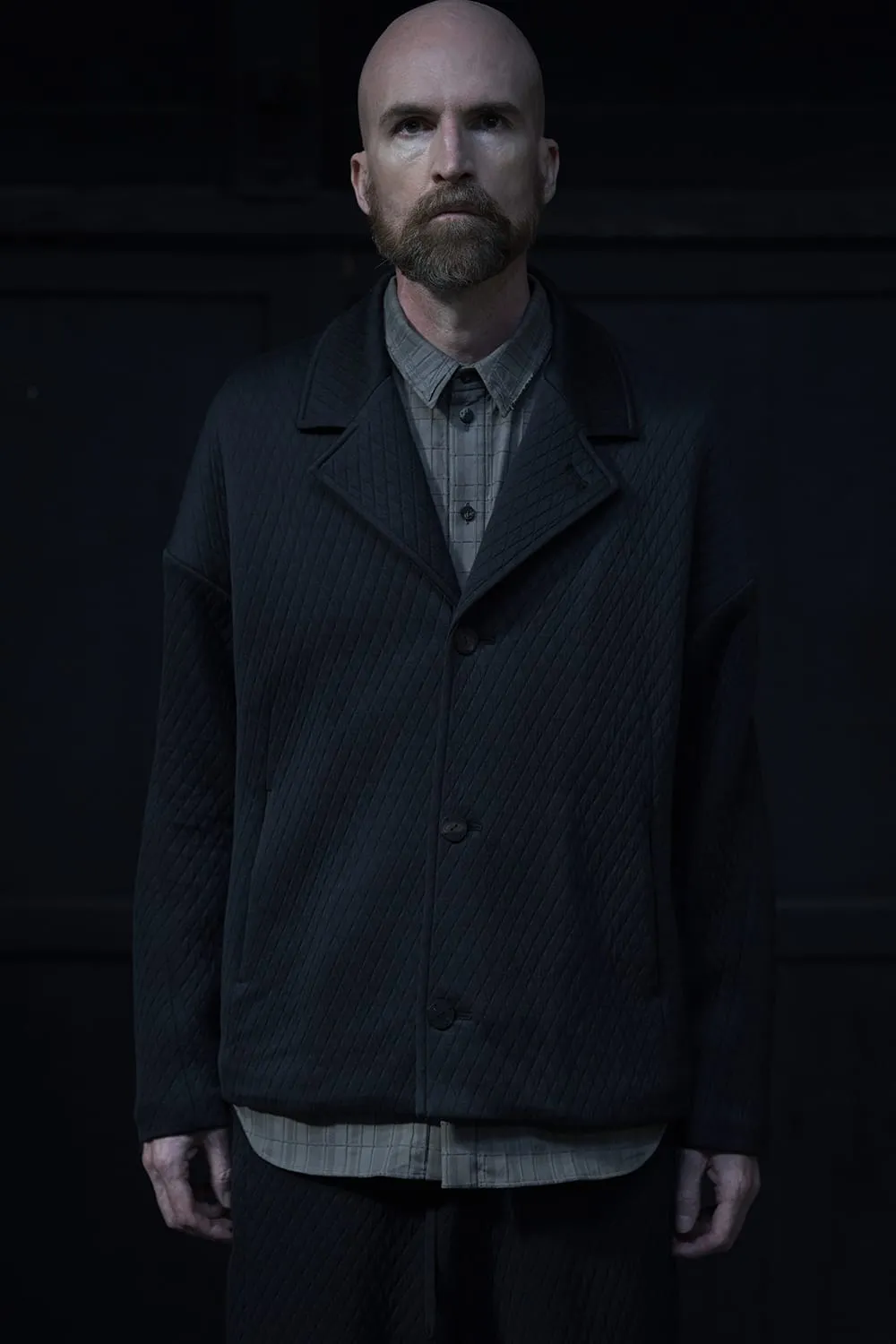 Jacket quilted cotton / polyester