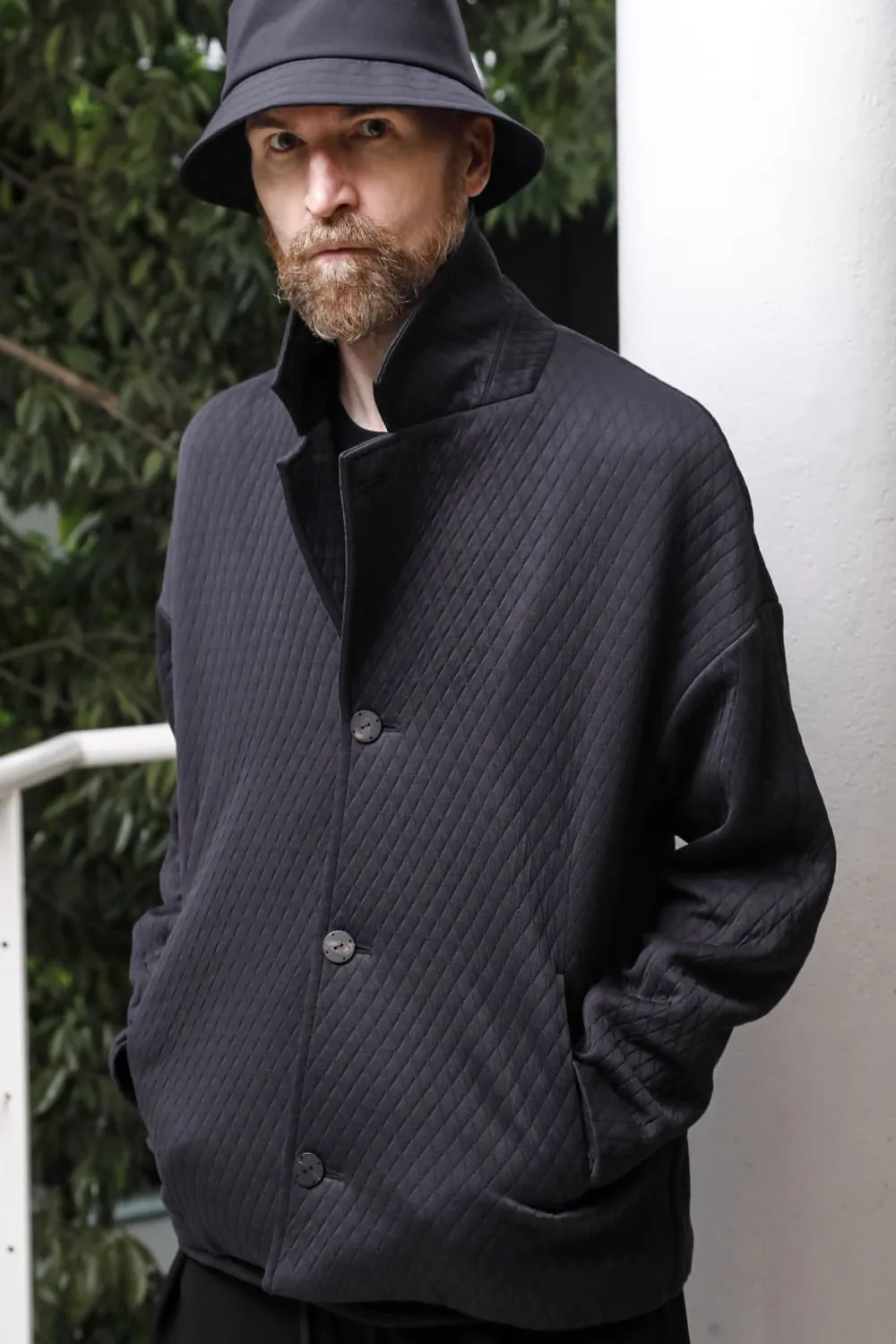 Jacket quilted cotton / polyester