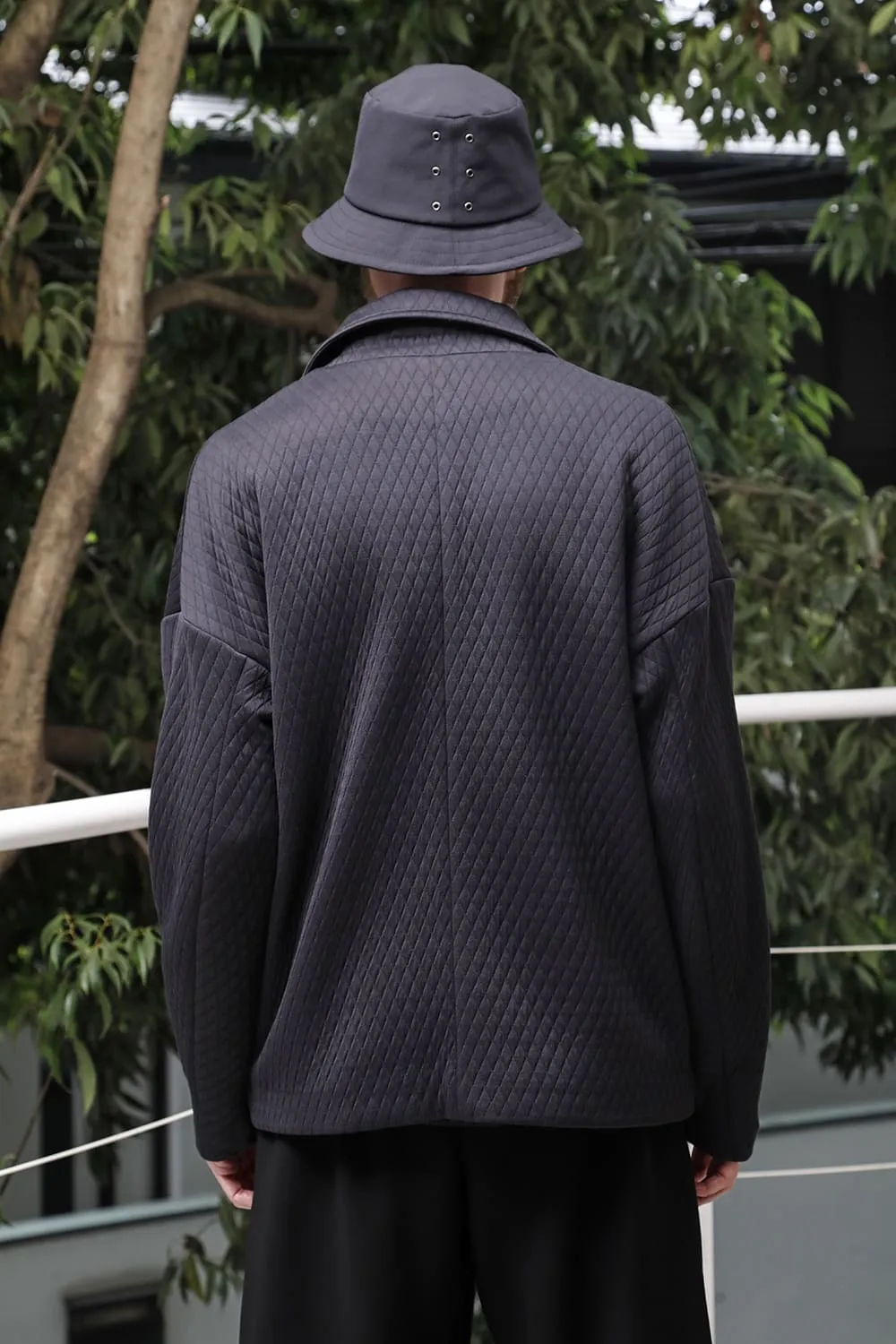 Jacket quilted cotton / polyester