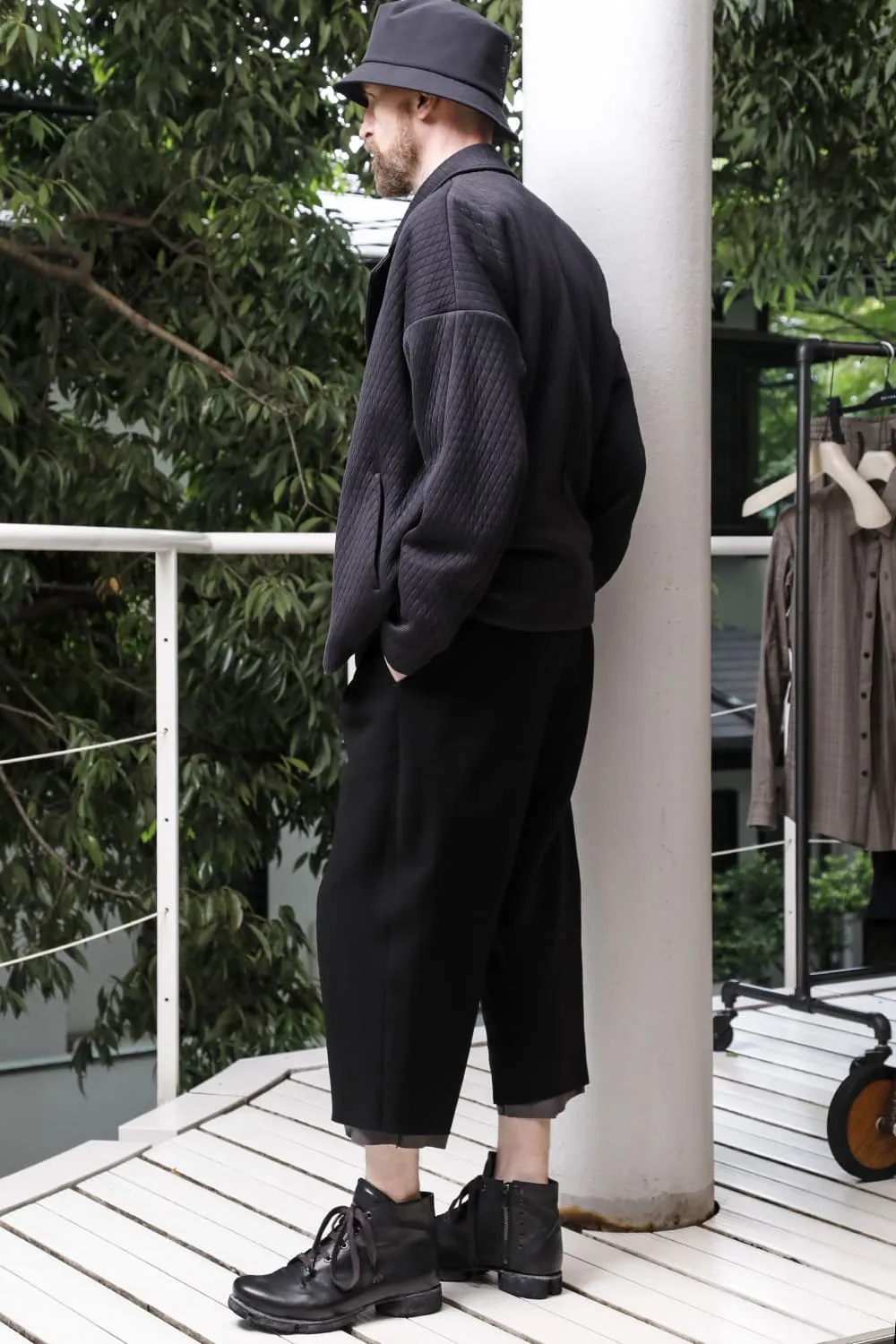 Jacket quilted cotton / polyester