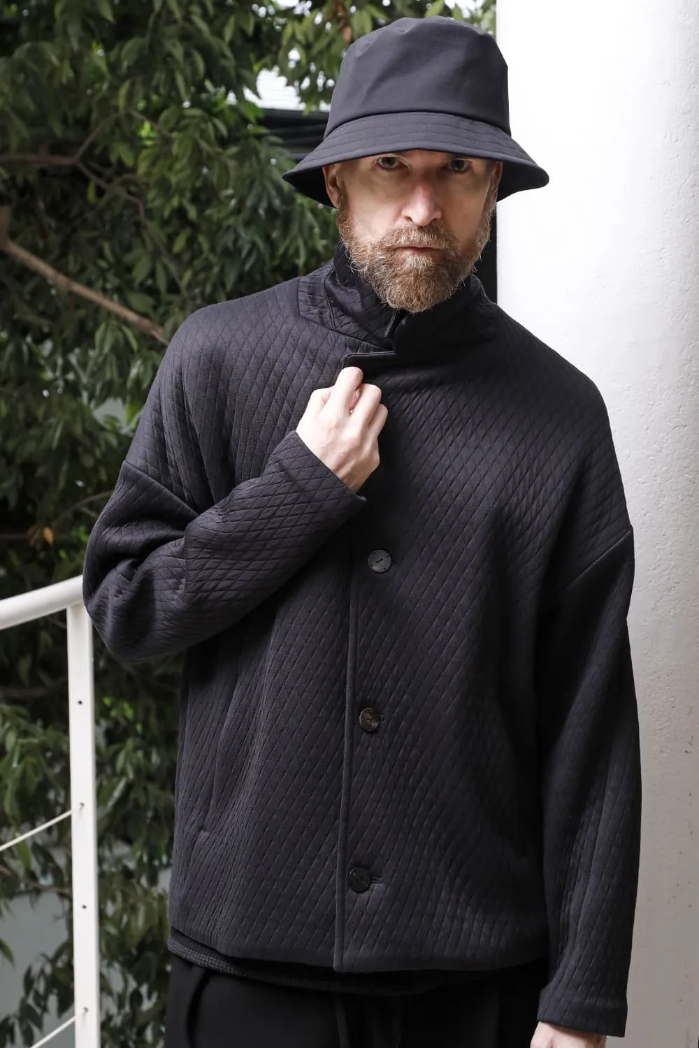 Jacket quilted cotton / polyester