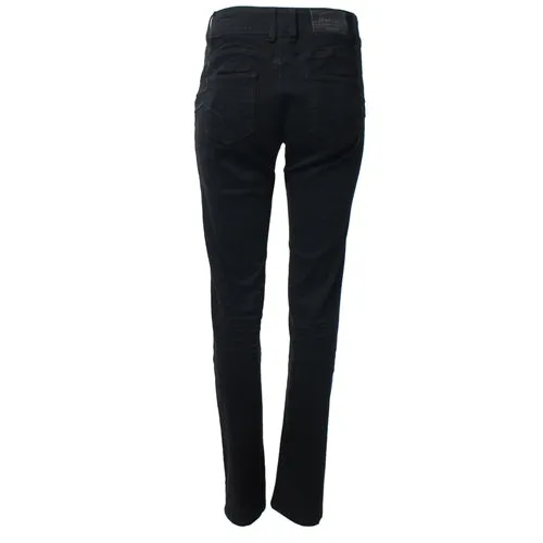 KERRY STRAIGHT JEANS SHORT (BLACK)