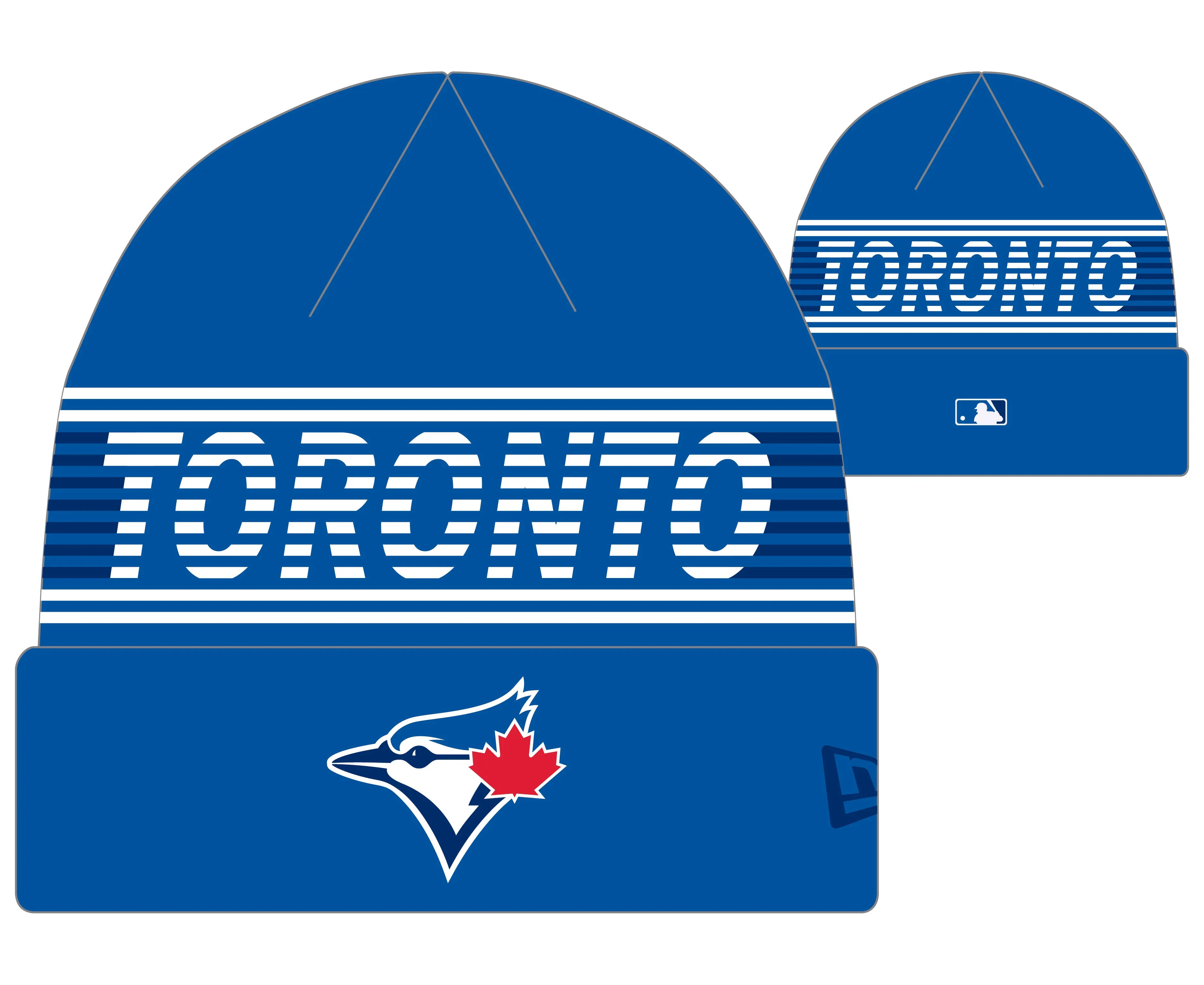 Kids Toronto Blue Jays New Era Sport Knit Toque