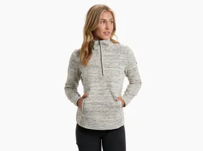 Kuhl Womens Ascendyr 1/4 Zip Sweater - Ash