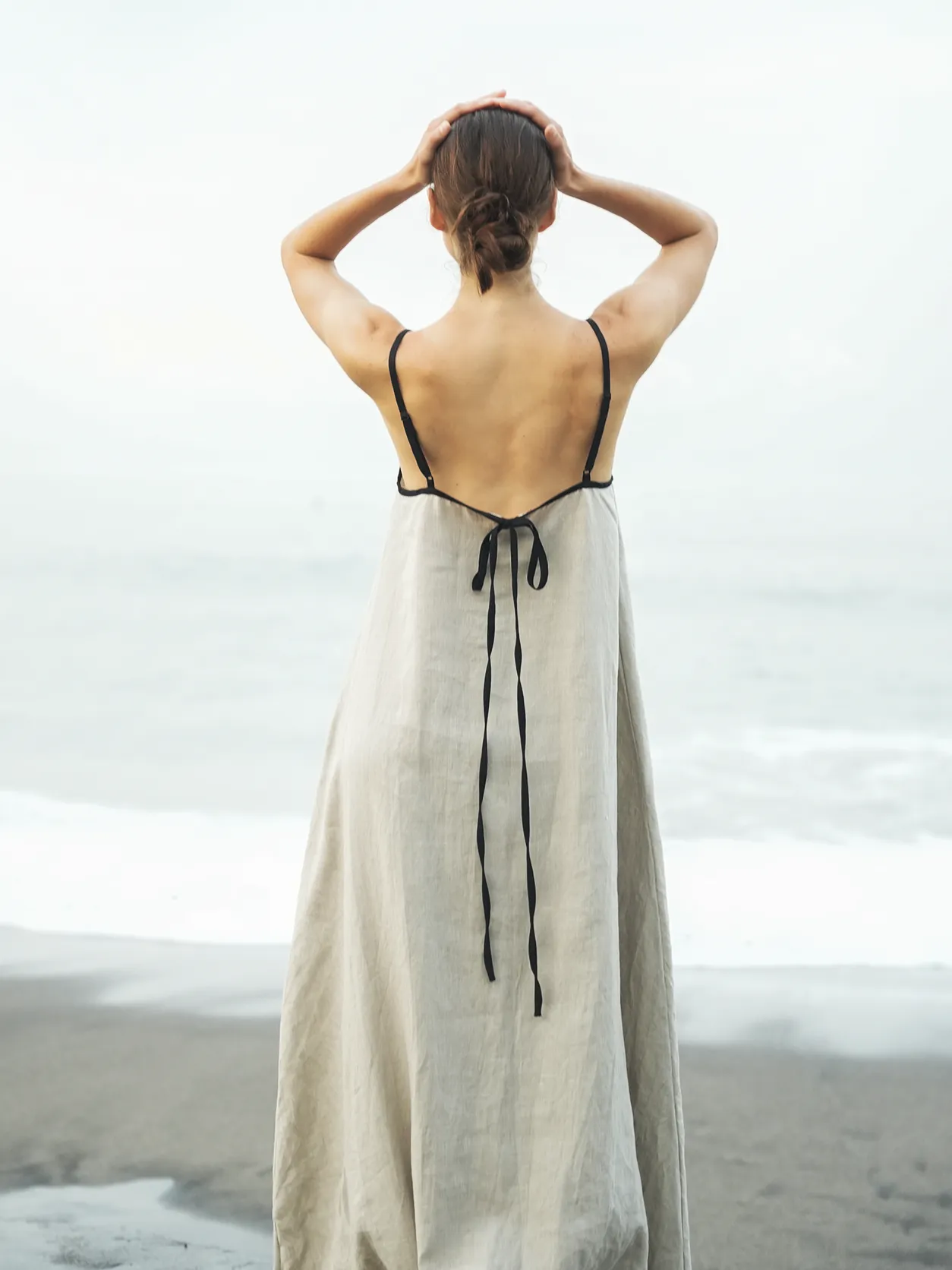 Linen Maxi Dress