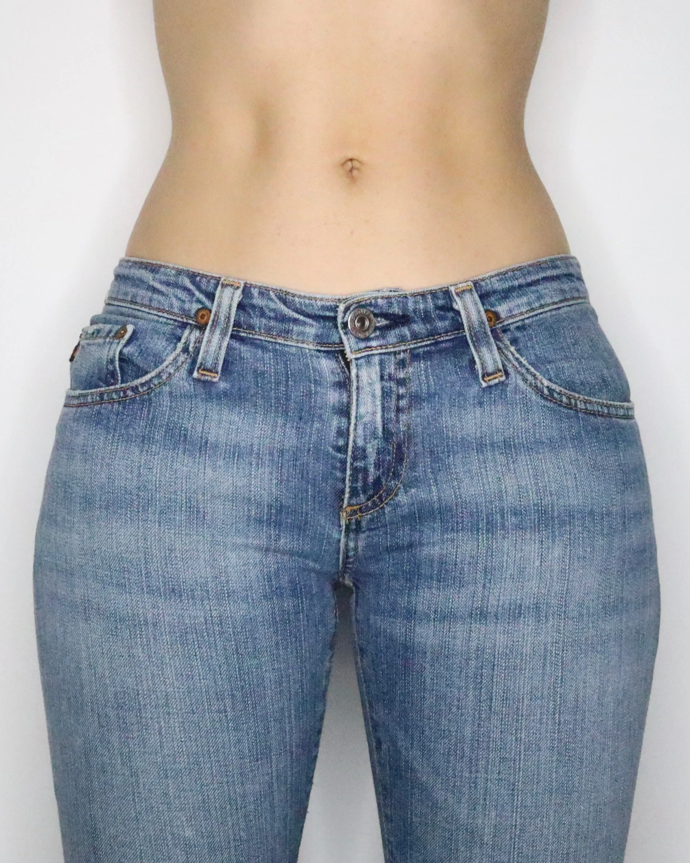 Low Rise Flare Jeans (Small) 