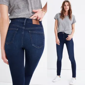 Madewell 10” High-Rose Skinny Jeans in Hayes Wash 28