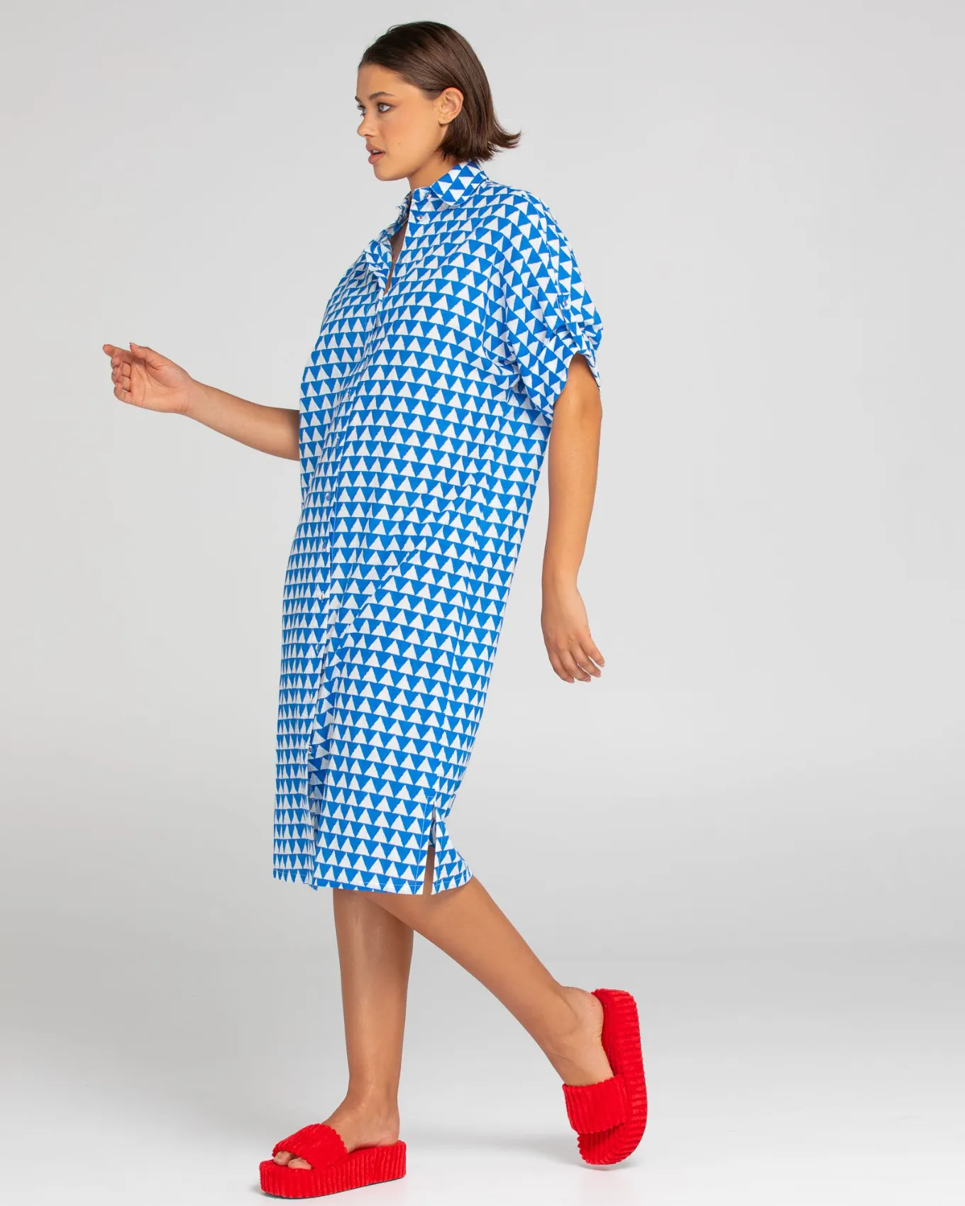 Maui Shirt Dress - Boom Shankar