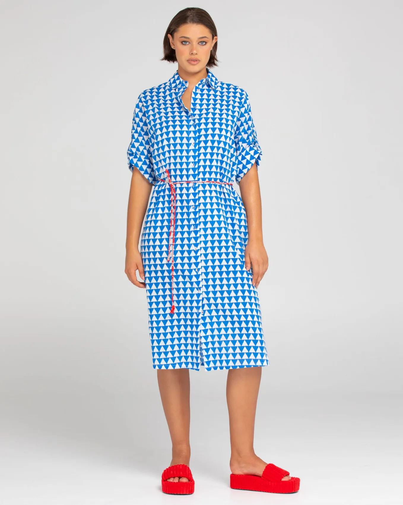 Maui Shirt Dress - Boom Shankar