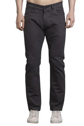 Men Colored jeans Slimfit-Dark grey