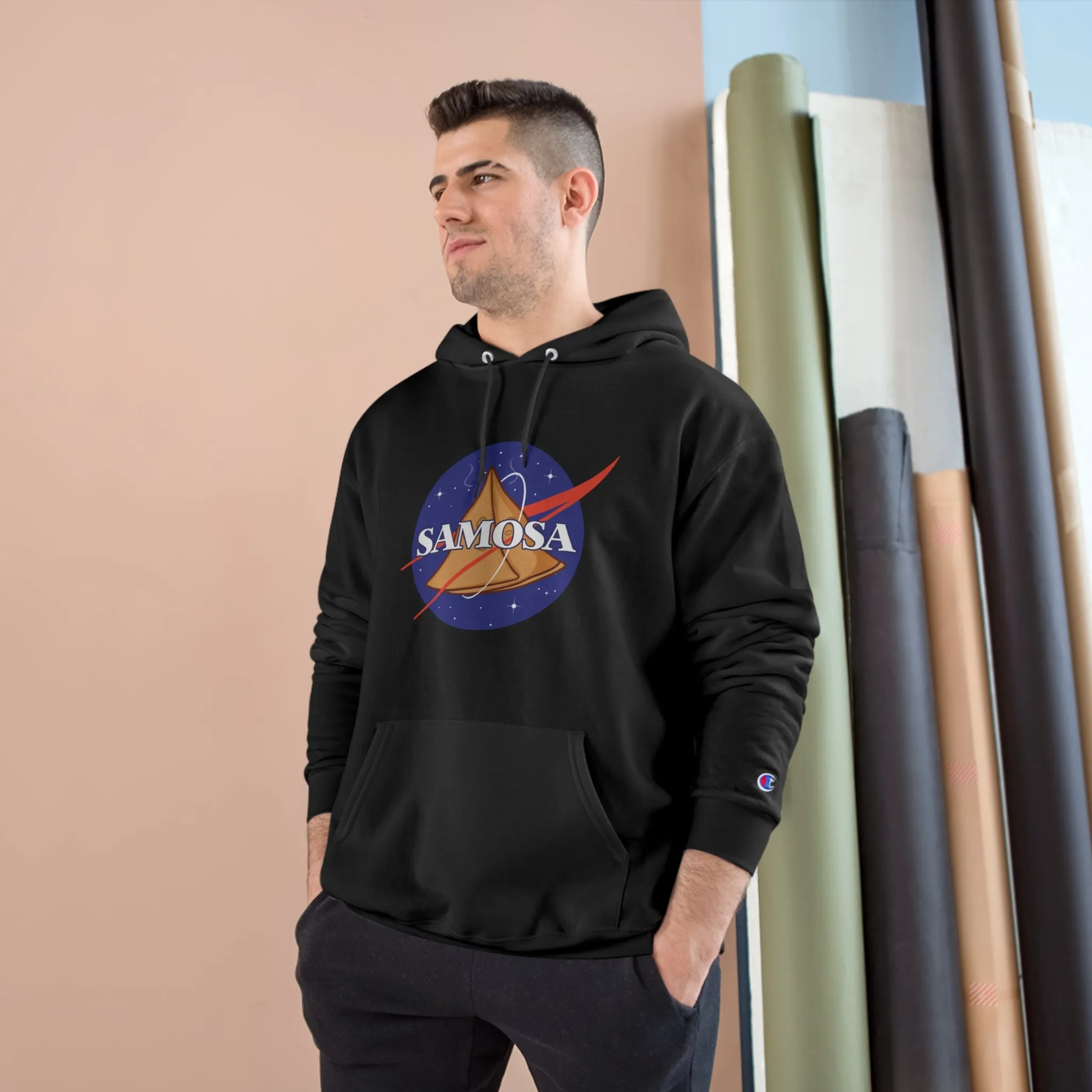 Nasa Samosa Champion Hoodie