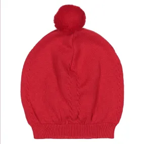 Pom Pom Knit Hat - FINAL SALE