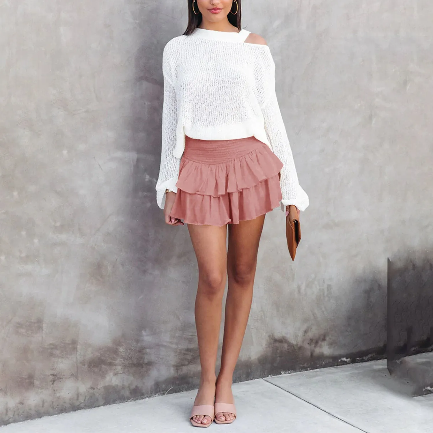 Ruffle Layer Skirt