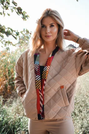 Rustic Charm lightweight quilted jacket