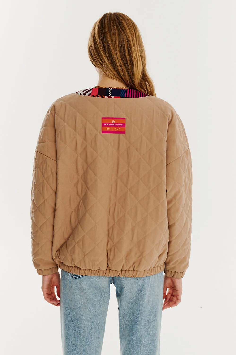 Rustic Charm lightweight quilted jacket