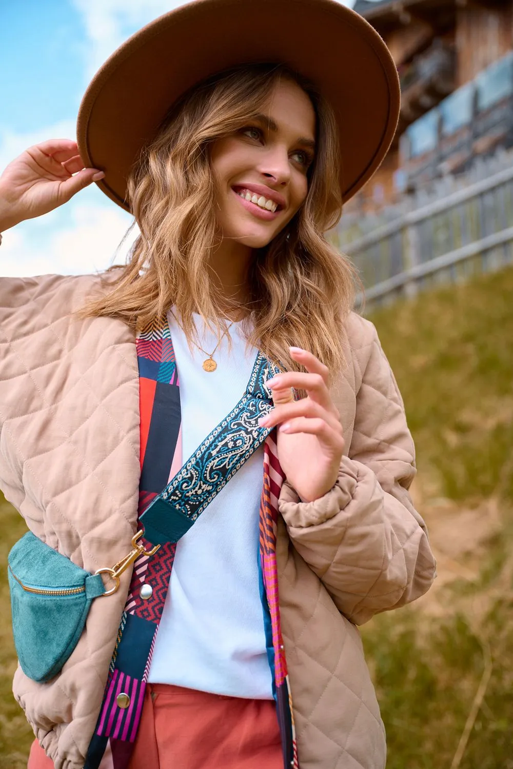 Rustic Charm lightweight quilted jacket
