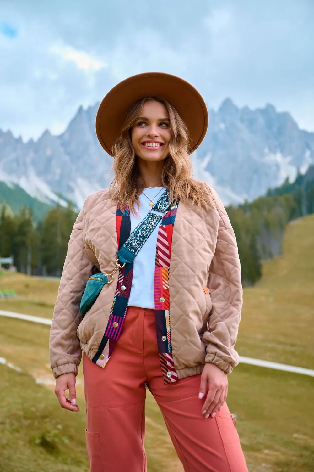Rustic Charm lightweight quilted jacket