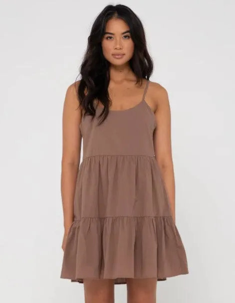 Rusty Heather Slip Dress