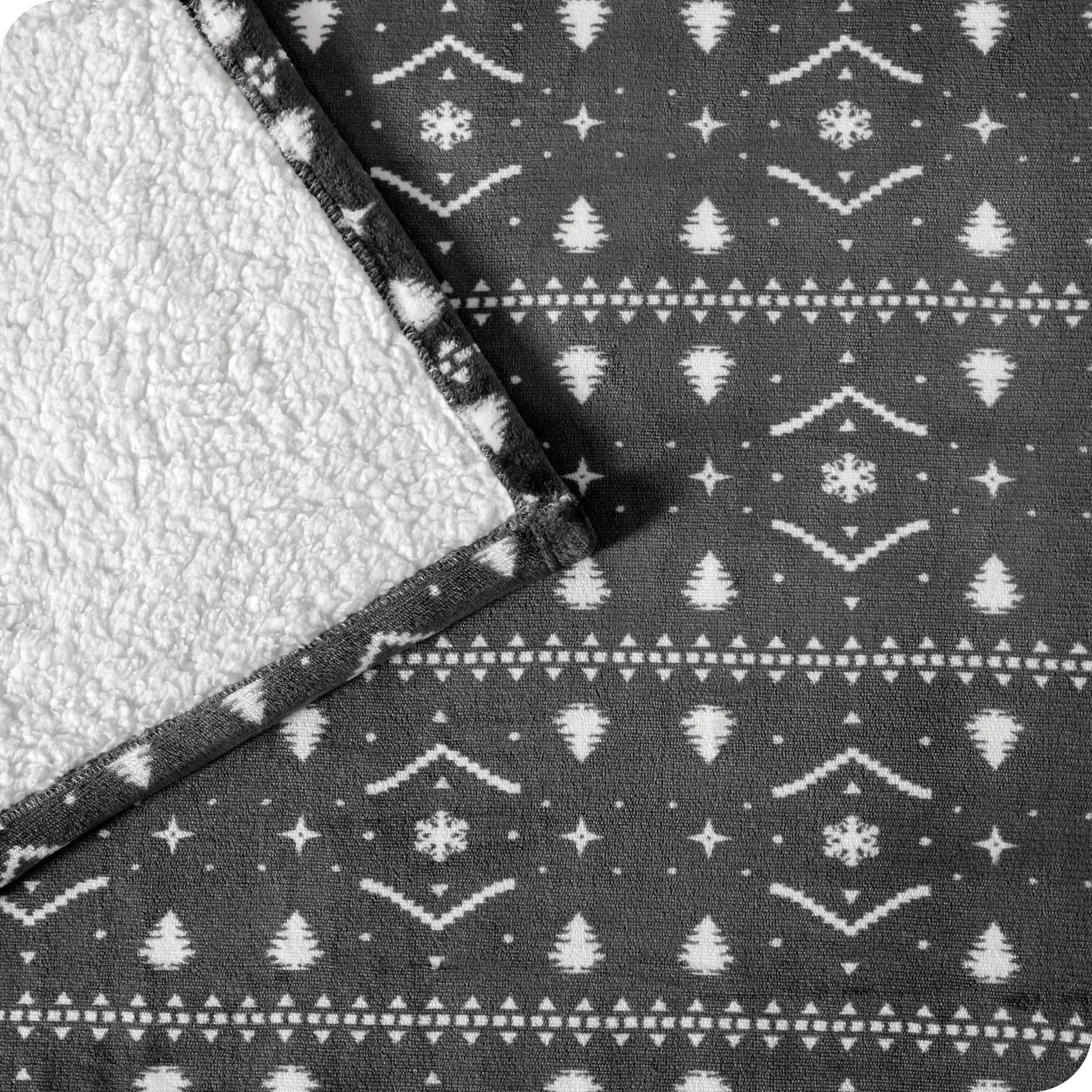 Sherpa Blanket - Winter Alpine