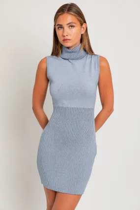 Sleeveless Sweater Dress