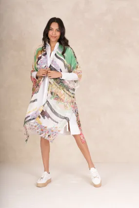 Spring White Throwover