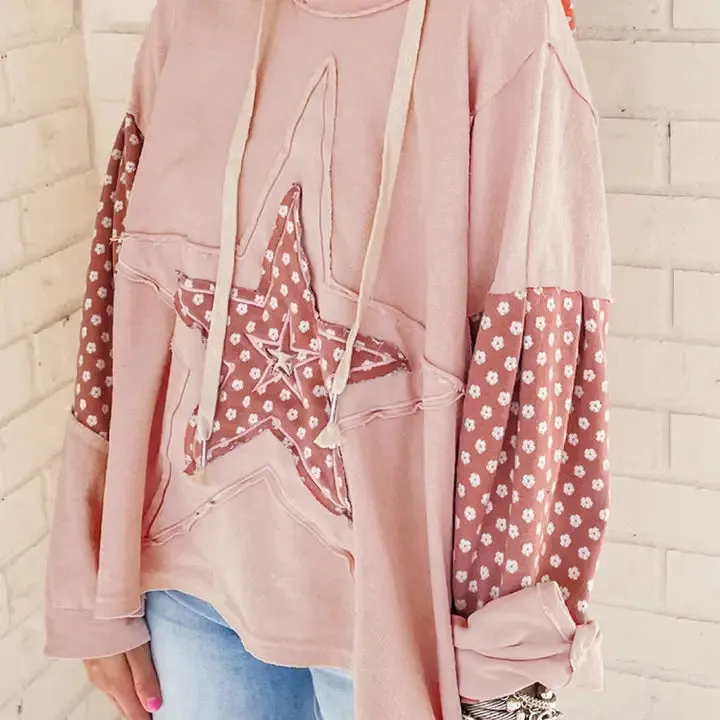 Star Patch Hoodie