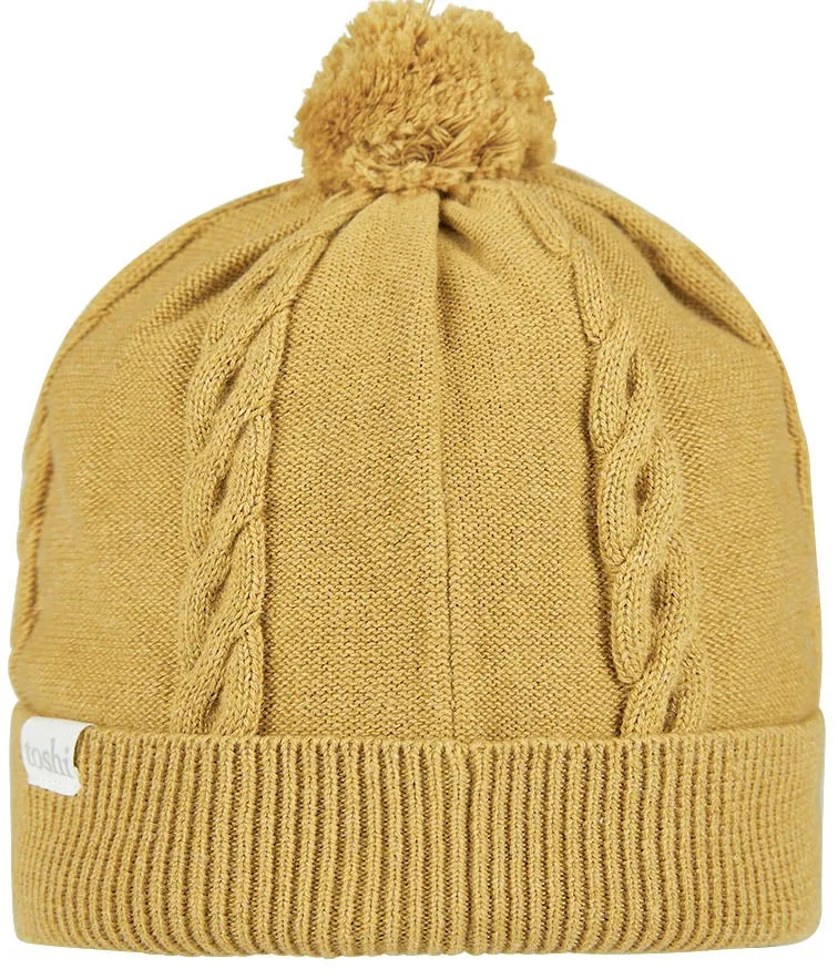 Toshi - Organic Beanie Ziggy - Wattle